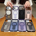 Xuanyin magnetic holder is suitable for iphone17promax mobile phone case apple 15 frosted skin hard case cross-border 16
