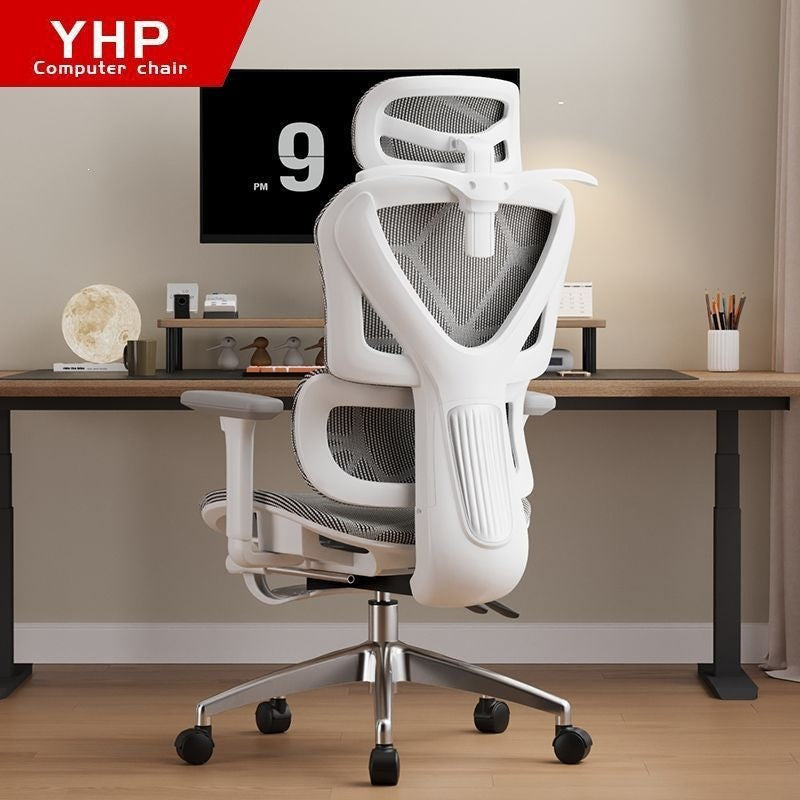 Ergonomic chair - comfortable for extended sitting, ideal for home office, nap-ready, dual-purpose seat, gaming chair, dorm room computer chair