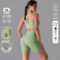 New arrival free underwear three-quarter shorts yoga suit beautiful back cross sports intimates fitness yoga suit