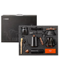Hand-brewed coffee set, portable hand-cranked grinder, gift box, household hand-brewed kettle, sharing kettle, filter cup, outdoor combination