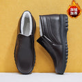 New arrivalheattech cotton shoesfashioneasiest for match soft bottom snow boots fleece-linedthickened cotton bootsfashion cotton leather shoes