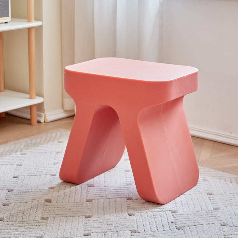 Ins small stool for home, shoe changing stool, shoe stool, door plastic children's stool, multi-color optional, modern casual small
