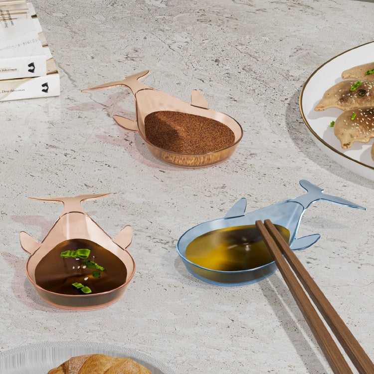 Multifunctional household bone spitting dish, food grade environmental-friendly material, thickened and resistant to falling, dining table fruit plate, flavor dish, bone residue storage