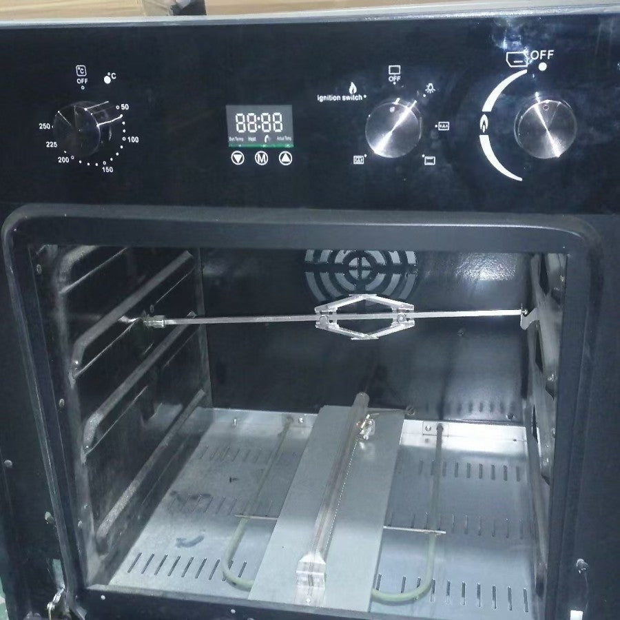Gas and electric oven, built-in, dual fuel, multifunctional, european standard 220v, export trade, wholesale from one piece