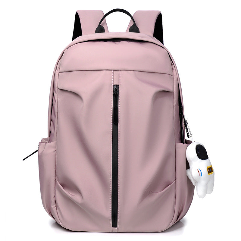 Processing custom student schoolbag high school large capacity Korean version simple backpack Japanese Harajuku high school backpack trend