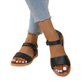 plus sizeeasiest for matchflats sandals summernew arrivalvelcro open toe sandals outwear beach sandals