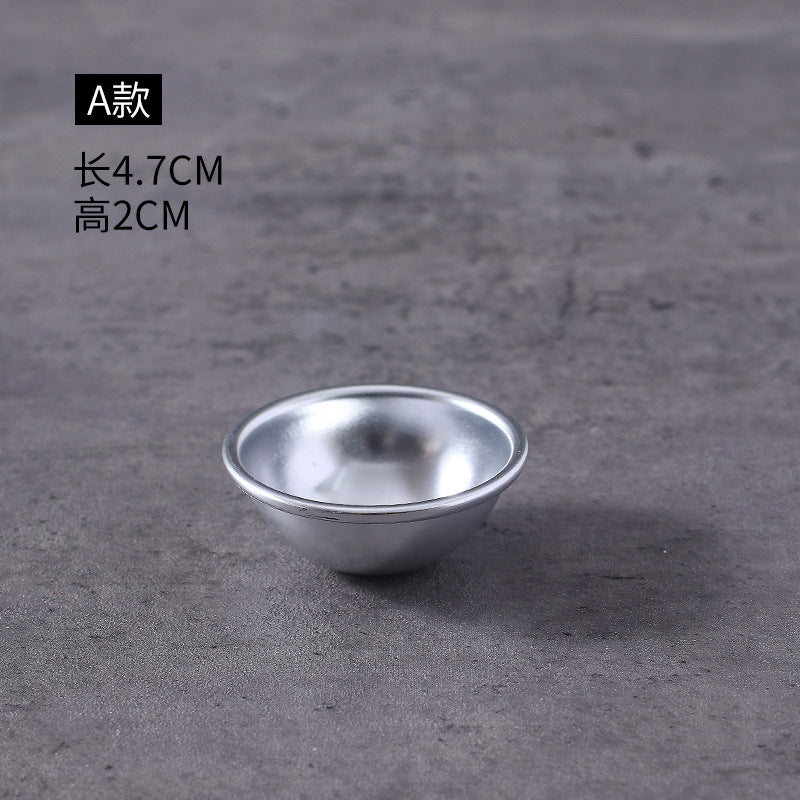 Snow mei niang mold bath salt ball shallow semi-circular mold glutinous rice glutinous pudding mold mousse cake mold snow mei niang tool