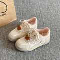 Dopamine platform mesh sneakers - women's 2026 spring/summer hot seller, versatile casual skate shoes, student cartoon athletic shoes
