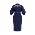 e-commerce sexy hip pencil skirt   african plus size women's clothing high waistdress
