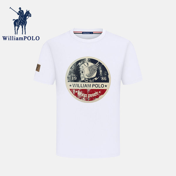 Spot wholesale men's short-sleeved top 2022 new summer fashion shirt Emperor Paul casual men's T-shirt