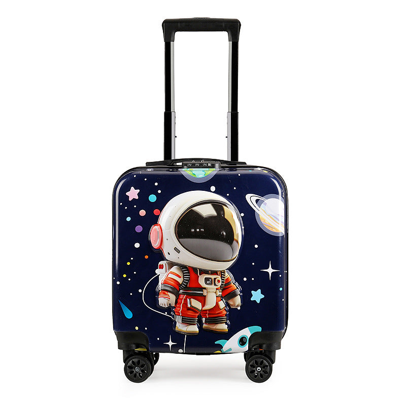 New children's trolley case 18-inch large-capacity universal wheel boarding case cartoon cute suitcase suitcase wholesale