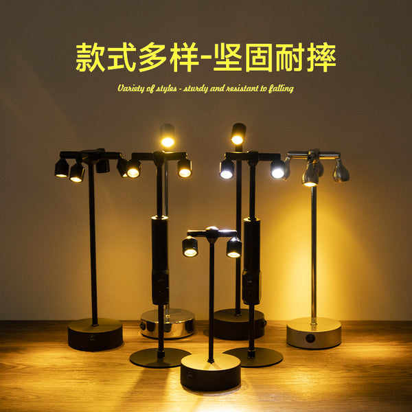 LED Bar Table Lamp Table Lamp Restaurant Clear Bar Cafe Jewelry Showcase Creative Bar Lamp Personalized Decorative Table Lamp