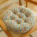 Bedroom cotton linen futon tatami lazy cushion floor round breathable lazy chair mat summer thickened