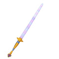 kidsartificial 3d printing foldable telescopic lumicat cos witcher role-playing sword model decompression toy