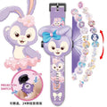 Tiktok viral hello kitty projector watch - kids' cartoon electronic watch - kuromi toy watch for boys and girls