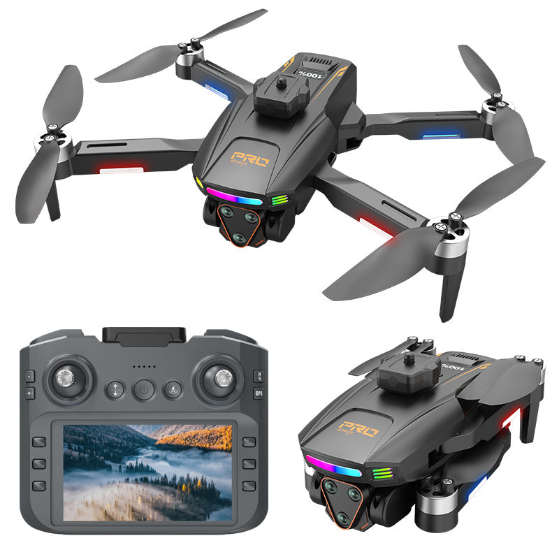 Lf678 brushless gps drone - auto return, obstacle avoidance, hd aerial photography, large screen remote control, extended flight time