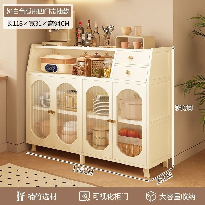 Entrance hall cabinet for home sideboard living room wall-mounted tea cabinet side cabinet multi-functional kitchenware storage rack