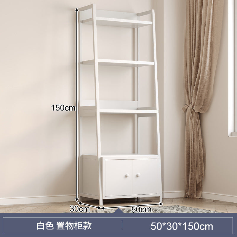 Shelf Multi-layer storage shelf Floor-to-ceiling office locker Shelf Layered shelf Living room display Cabinet with door