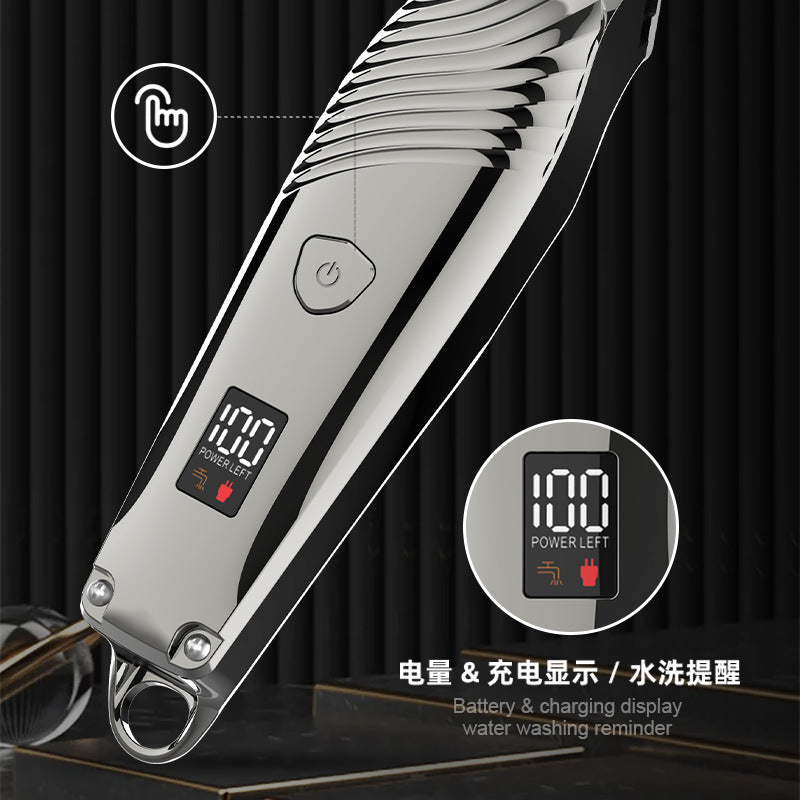 Household electric hair clipper, shaving and carving, household hair clipper, electric shaving, full body washing, hairdressing, hair clipper charging