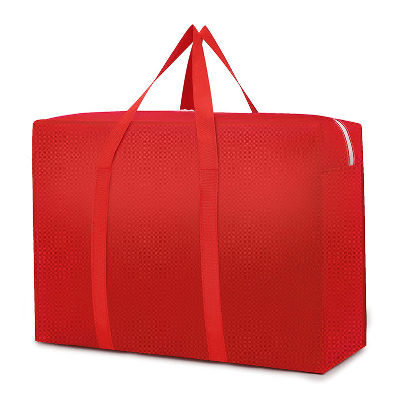 Non-woven moving bags, household large-capacity quilts, down jackets, storage bags, portable water-proof duffel bags,