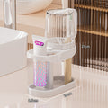 New student dormitory toothbrushing cup, mouthwash cup, toiletries set, electric toothbrush, toothbrush holder, and storage rack