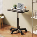 Lift small coffee table living room sofa rock board side table movable small table balcony side table for home writing desk computer desk