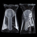 Individually wrapped plastic spoons, 60ml measuring spoons, laundry detergent spoons, powder, feed, fertilizer, non-food grade, water capacity 60g