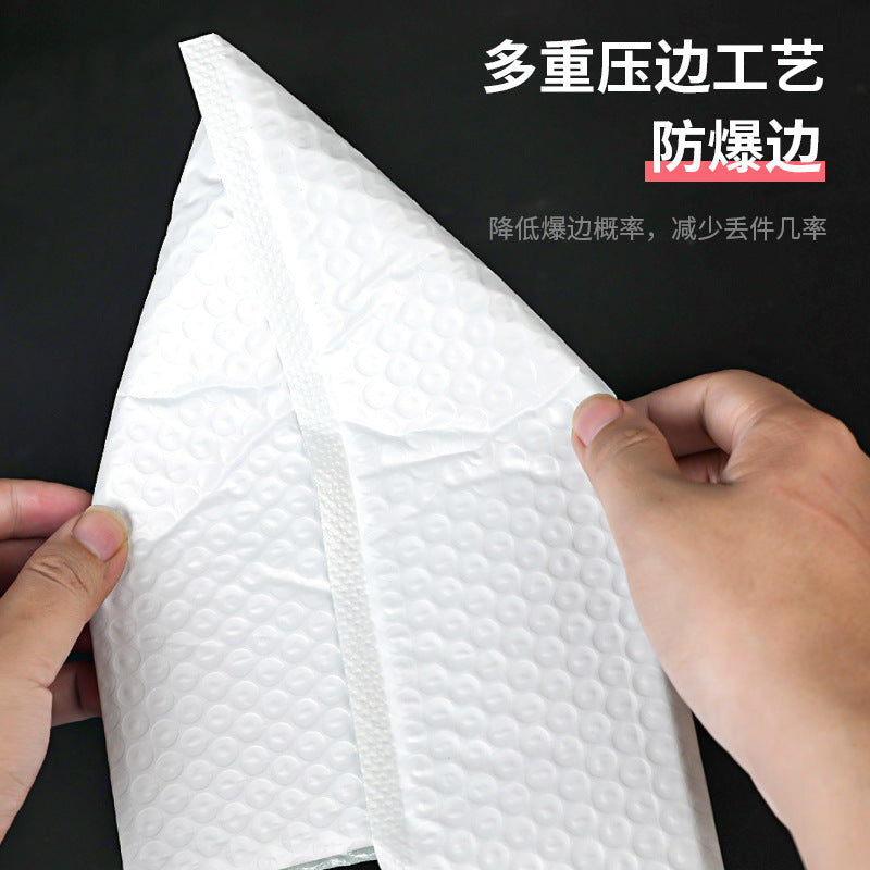 Matte pearlescent film bubble bag Thickened bubble envelope bag Clothing packaging Express bag Logistics packaging Bubble bag