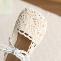 Kids sandals summer new arrival baby baotou pure color princess shoes girls woven cut out soft bottomnon-slip toddler shoes