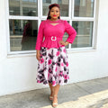 African  women's plus size cross-border fashion print dress - new  collection for us & european