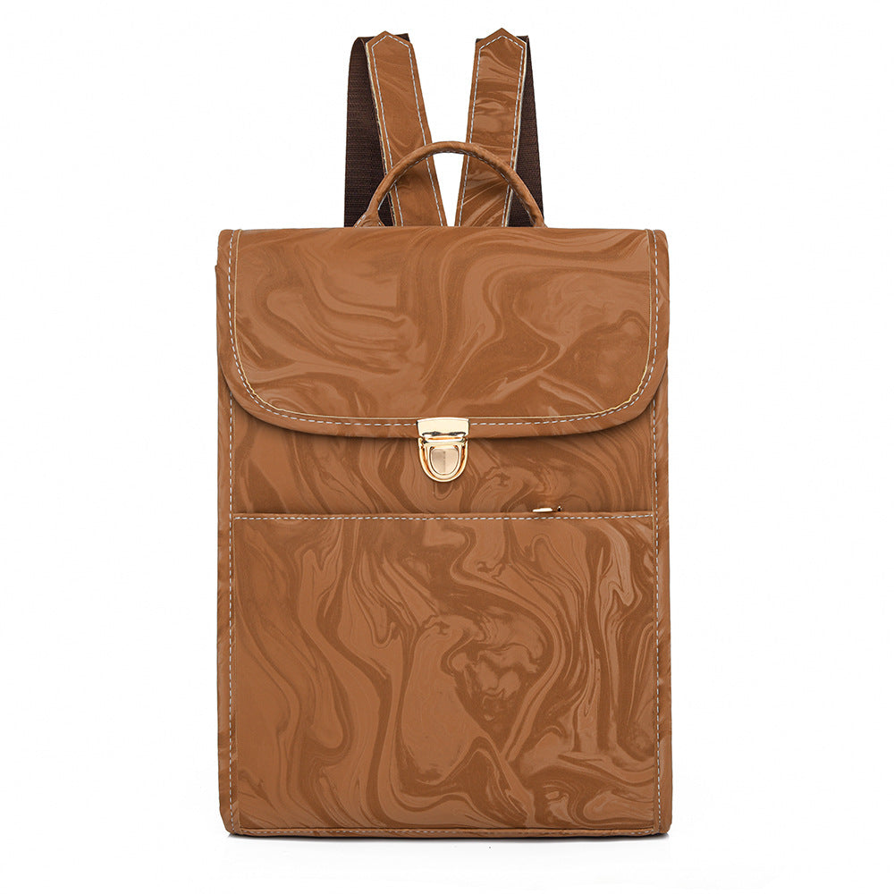 Simple backpack computer bag college student schoolbag Korean version casual women's notebook backpack portable new backpack women