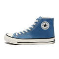 Dropshipping special: 1970s canvas high-top sneakers for men - glossy, retro korean style, versatile student shoes, trendy footwear for men