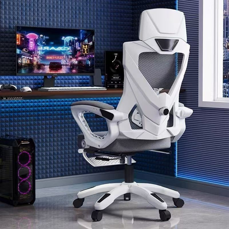 Ergonomic chair adjustable backrest computer chair streamer gaming chair office seat college dorm chair