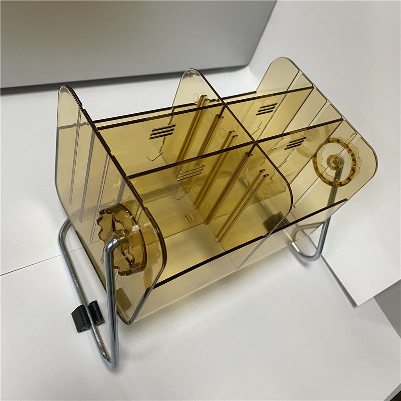 Coffee table remote control storage box table glasses mobile phone case sundries storage rack bedroom vertical high appearance large capacity