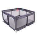 Baby playpen - portable playard for indoor use - safety barrier for crawling and walking - perfect for home and playroom
