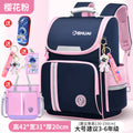 Large cherry blossom pink + free astronaut + card holder + pen case + tutoring bag