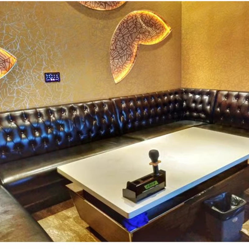 High-end KTV sofa party room bar sofa booth dance hall club box family ktv coffee table