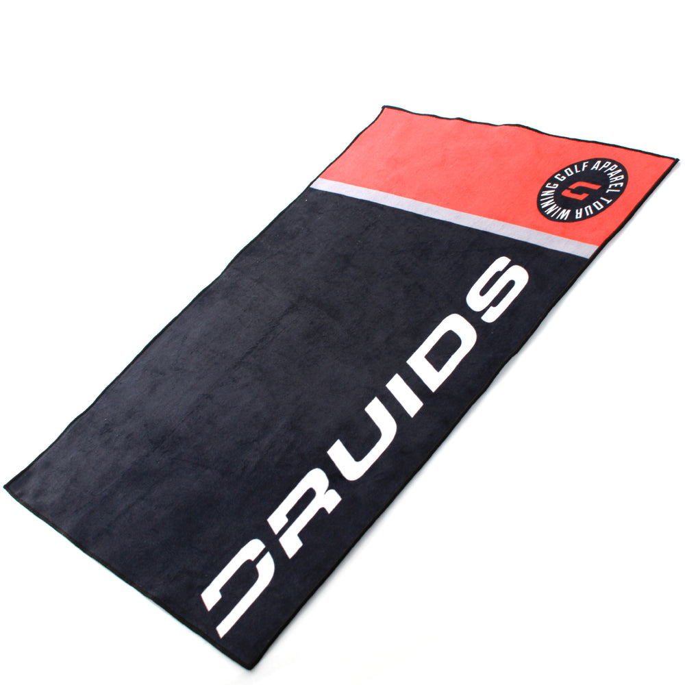 Factory personalized pure cotton golf towel cut velvet personalized embroidery air hole hook yarn-dyed printing personalized logo
