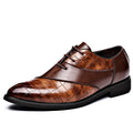 2024 plus size leather shoes for men, new casual business formal shoes, men's british korean style pointed toe shoes