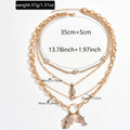 Wholesale devil's eye diamond necklace cross-border multi-layered eye bracelet cross stylisheasiest for match clavicle chain