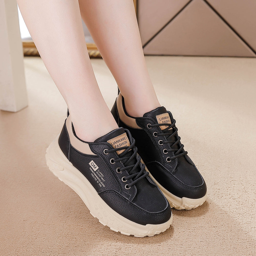 Best sellingthick sole dad shoes for women 2025springnew arrival show feet small easiest for match dad shoes not tired feet soft bottom sneakers