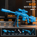 new product barrett electric water gun burst flash continuous fire linked reloading sniper gun large capacity toy water gun