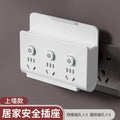 Wall-mountable power strip with multi-function stand, usb ports, and cord management – ideal for home, office, and multi-device use