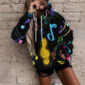 hot-selling women's hoodies, new casual loose long-sleeved hooded sweatshirts, dropshipping available