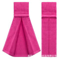 Pure cotton sports towel with velcro straps - ideal for rugby, golf, football teams, promotional embroidery, and event giveaways