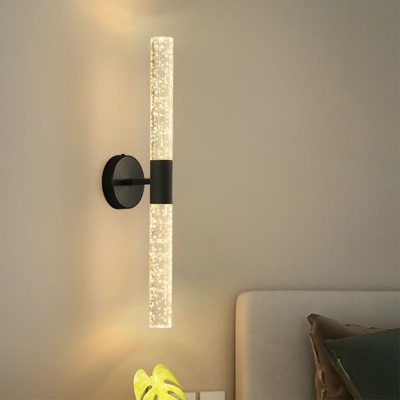 Modern double-headed nordic minimalist creative wall lamp for living room, bedside, hallway, hotel, and mirror front