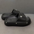 Thick sole slippers women's summeroutwearnew arrivalfashion indoor heightening beach shoes women's shit-stepping sandals wholesale