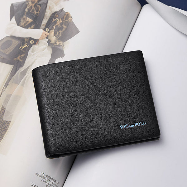Emperor Paul Men's Wallet Short Leather Wallet Men's Genuine Soft Wallet Card Bag Wallet Premium Sense Wholesale