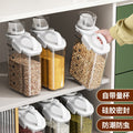 Rice bucket satchel sealed jar insect-proof moisture-proof sealed kitchen storage box grain bucket pet cat food dog food bucket