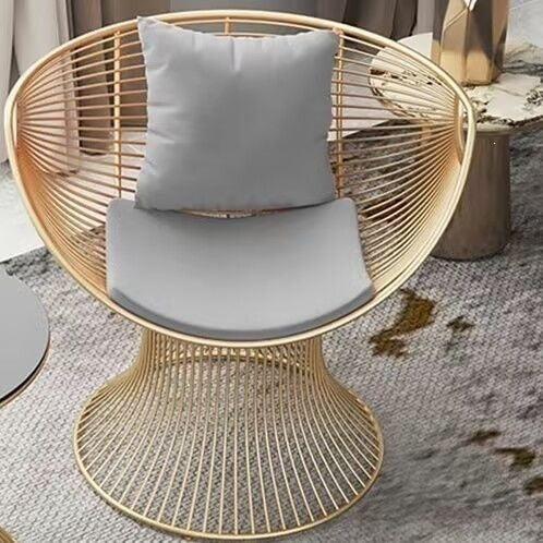 New arrivalins style iron casual single sofa coffee table suitaccessible luxuryfor home balcony table sofa chair combination